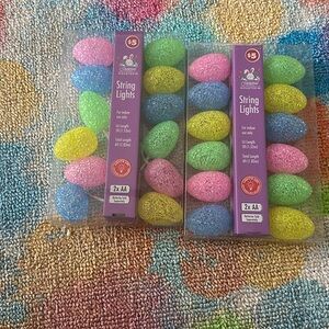 Easter eggs string lights